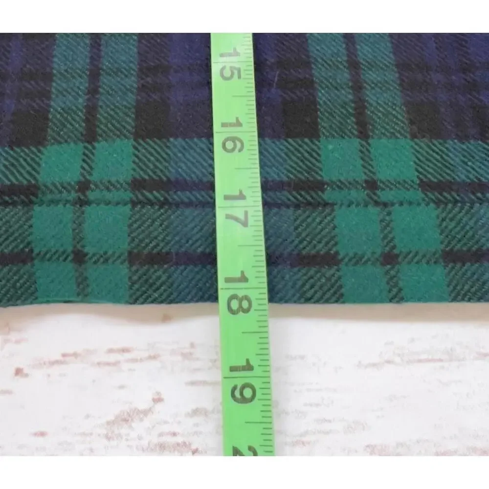 VTG Laired- Porch Pleated‎ Tartan Unisex Skirt with Adjustable Leather Straps
